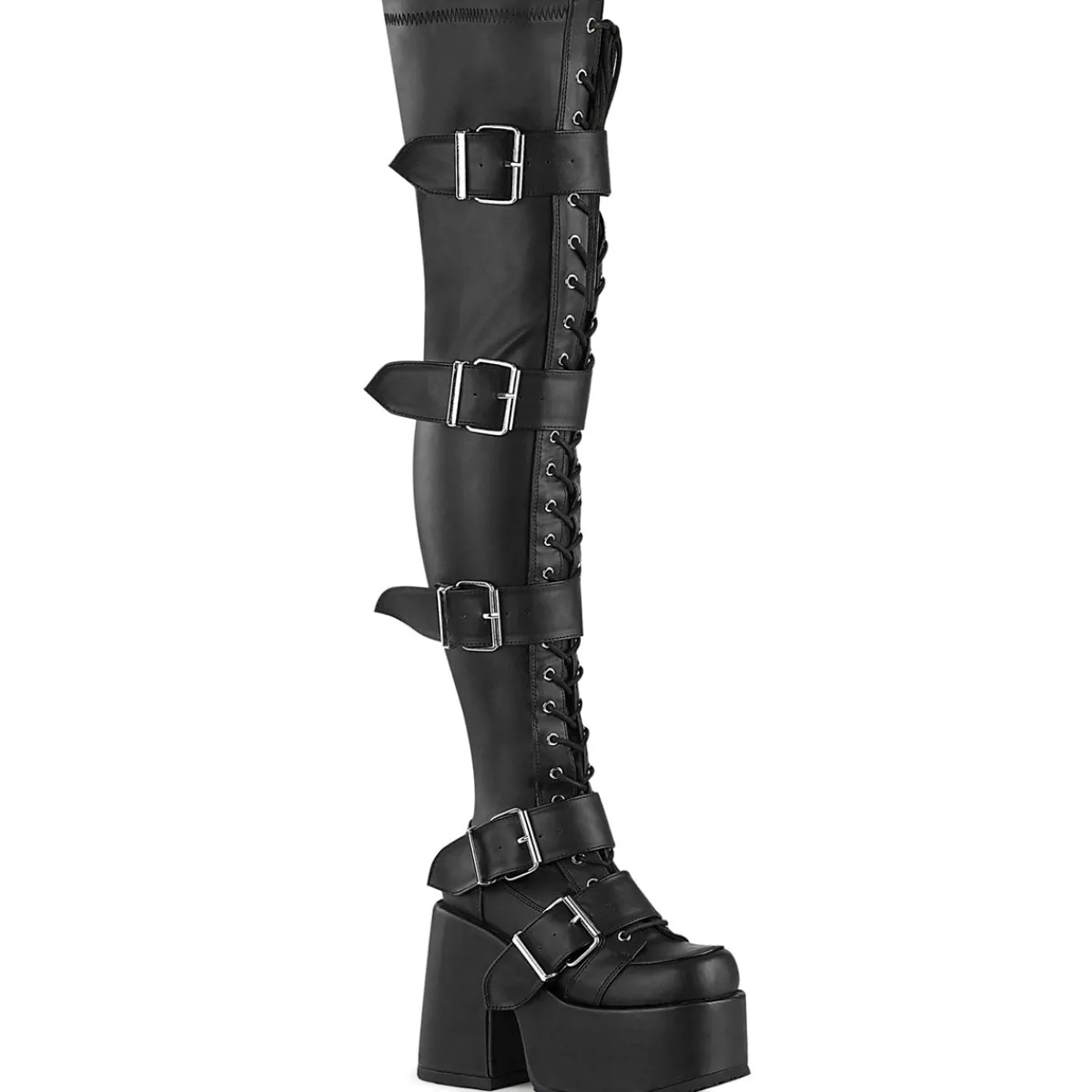 camel_0-20.webp Hot Demonia Cult Camel-305 Black Stretch Vegan Leather